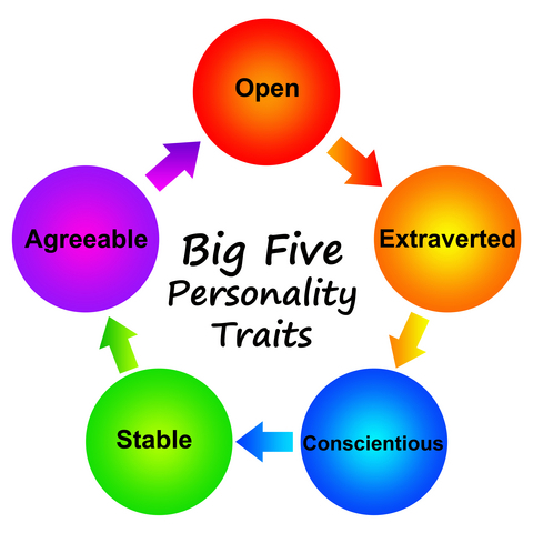 Big Five Personality Traits Iresearchnet